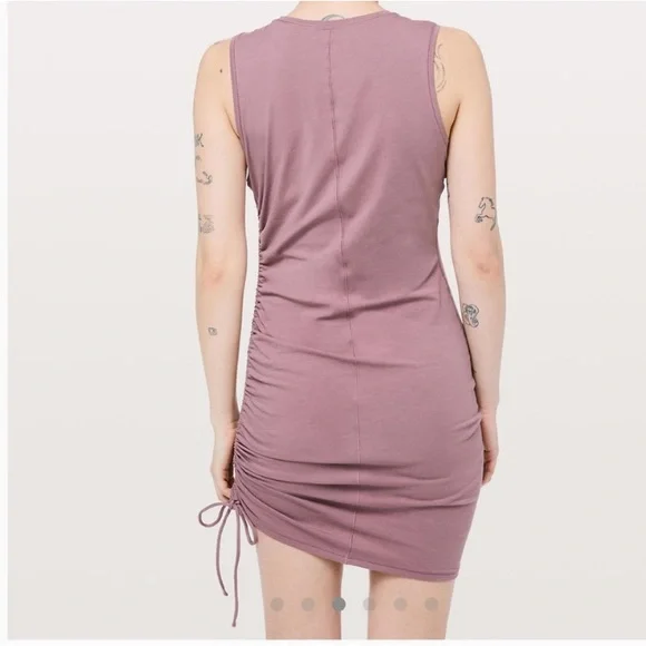 Lululemon Cinch it Dress in Purple Size 6 - Picture 3 of 6